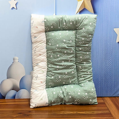 Starry Dreams Baby Bedding Set - 8 Pieces (Sage Green) | Large