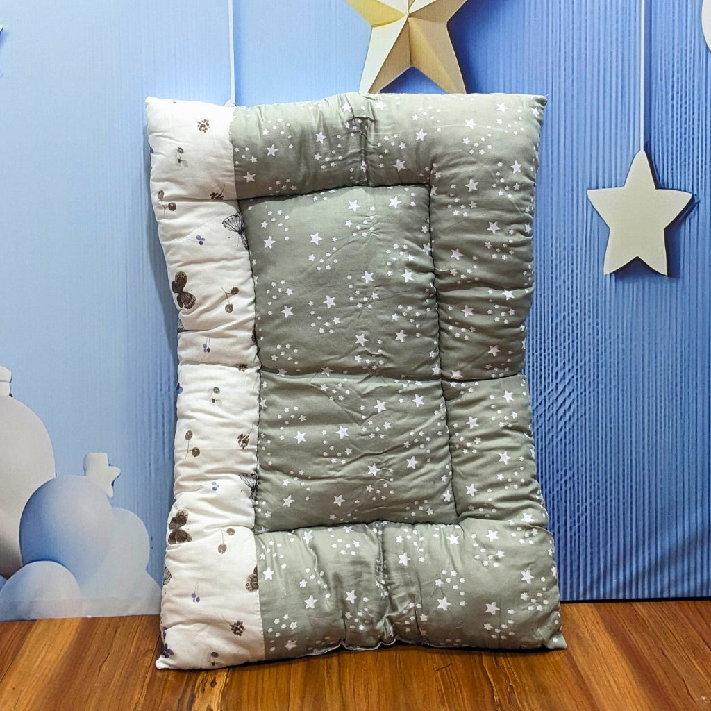 Starry Dreams Baby Bedding Set - 8 Pieces (Olive Grey) | Large