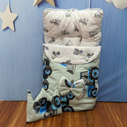 Little Digger Baby Bedding Set - 8 Pieces (Large)