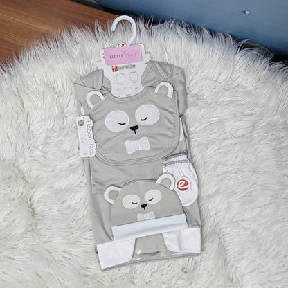 Premium Bear 7-Piece Newborn Starter Set