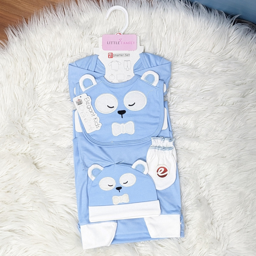 Premium Bear 7-Piece Newborn Starter Set