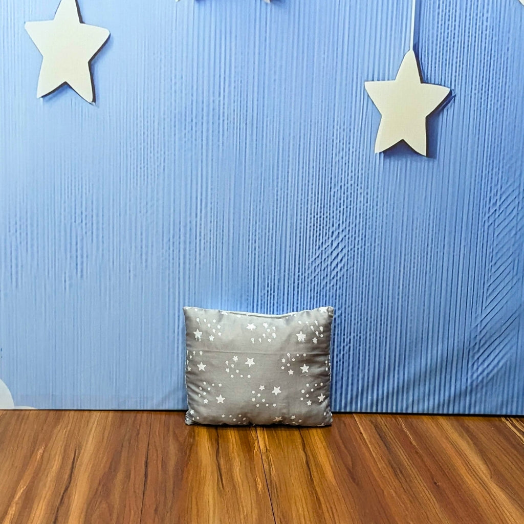 Starry Dreams Baby Bedding Set - 8 Pieces (Grey) | Large