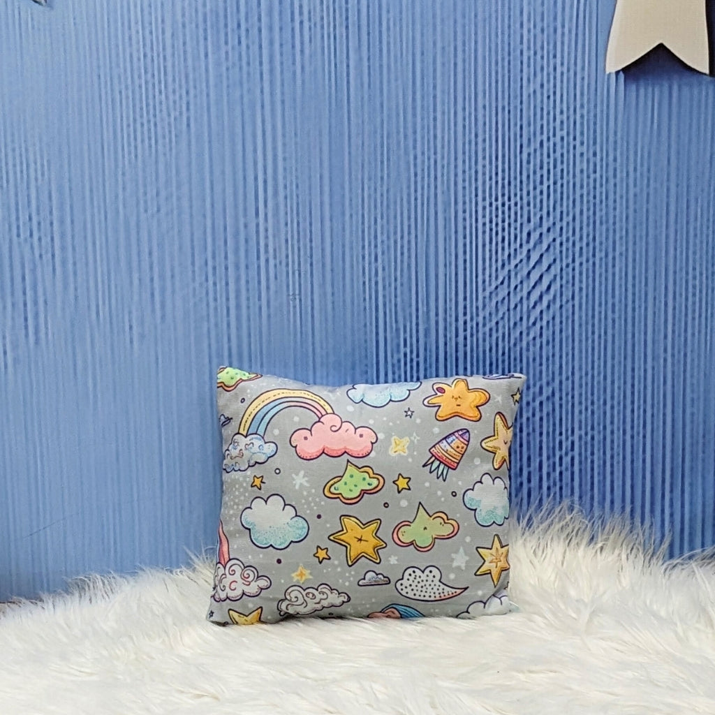 Premium Velvet Cloudy Dreams Bedding Set - 8 Pieces (Light Grey) | Large