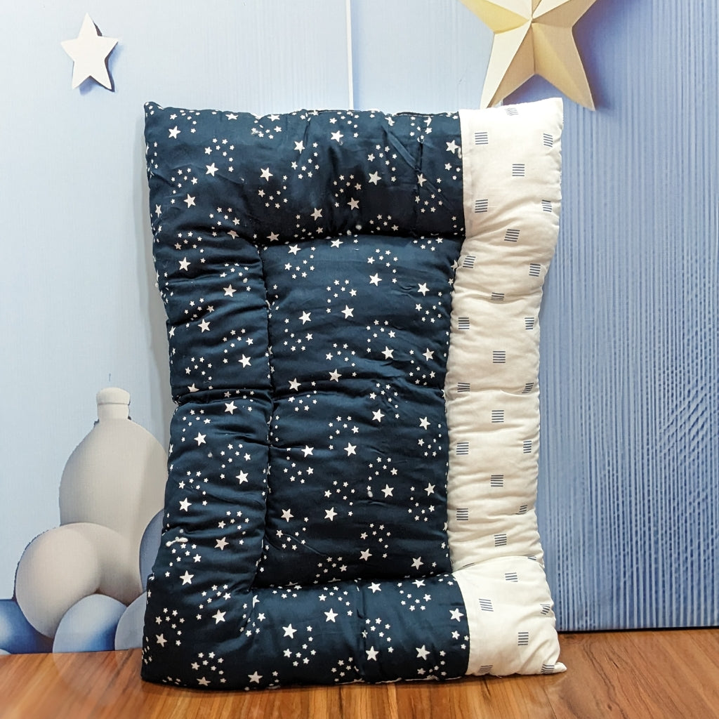 Starry Dreams Baby Bedding Set - 8 Pieces (Navy Blue) | Large