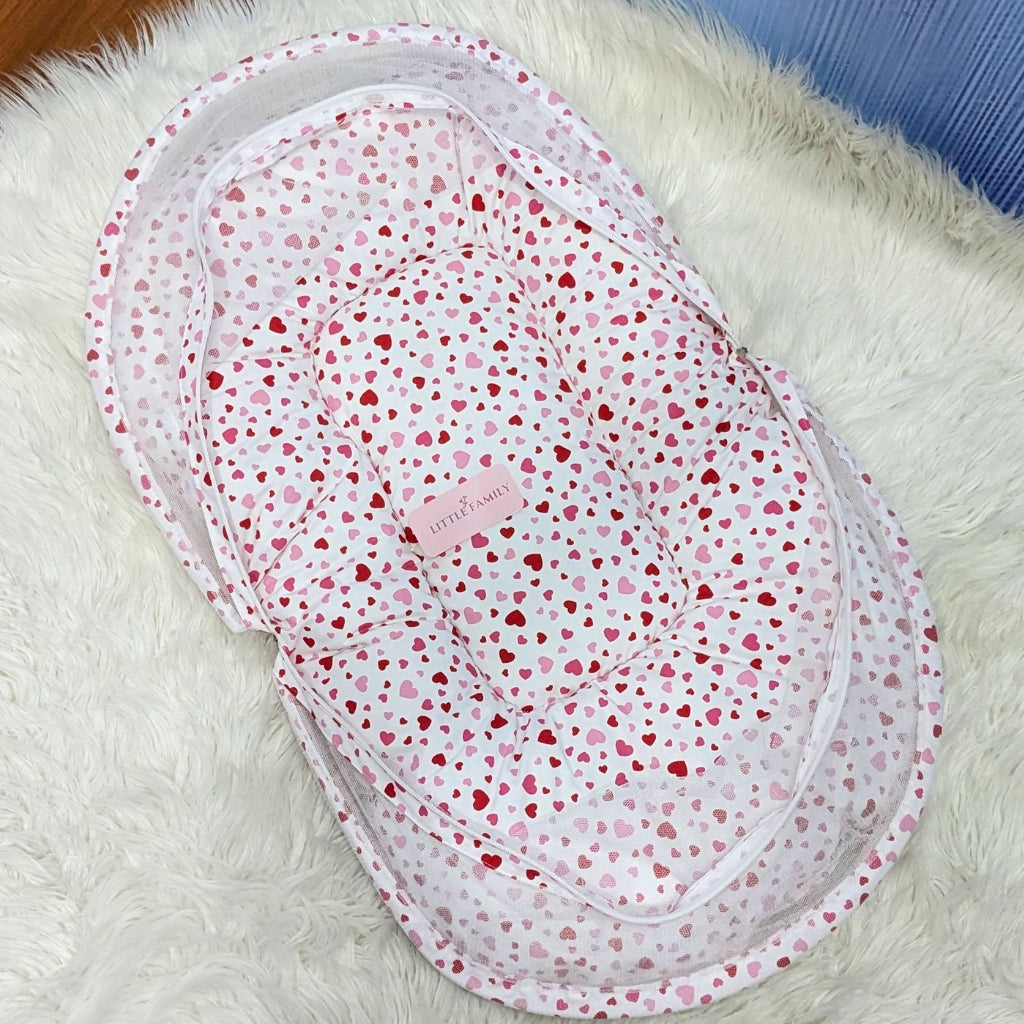 Pink Heart Bedding Set - 8 Pieces (Large)