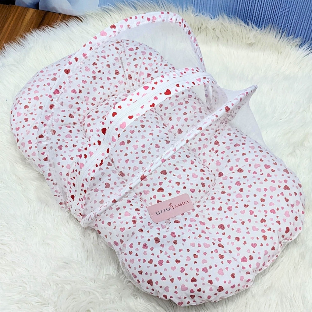 Pink Heart Bedding Set - 8 Pieces (Large)