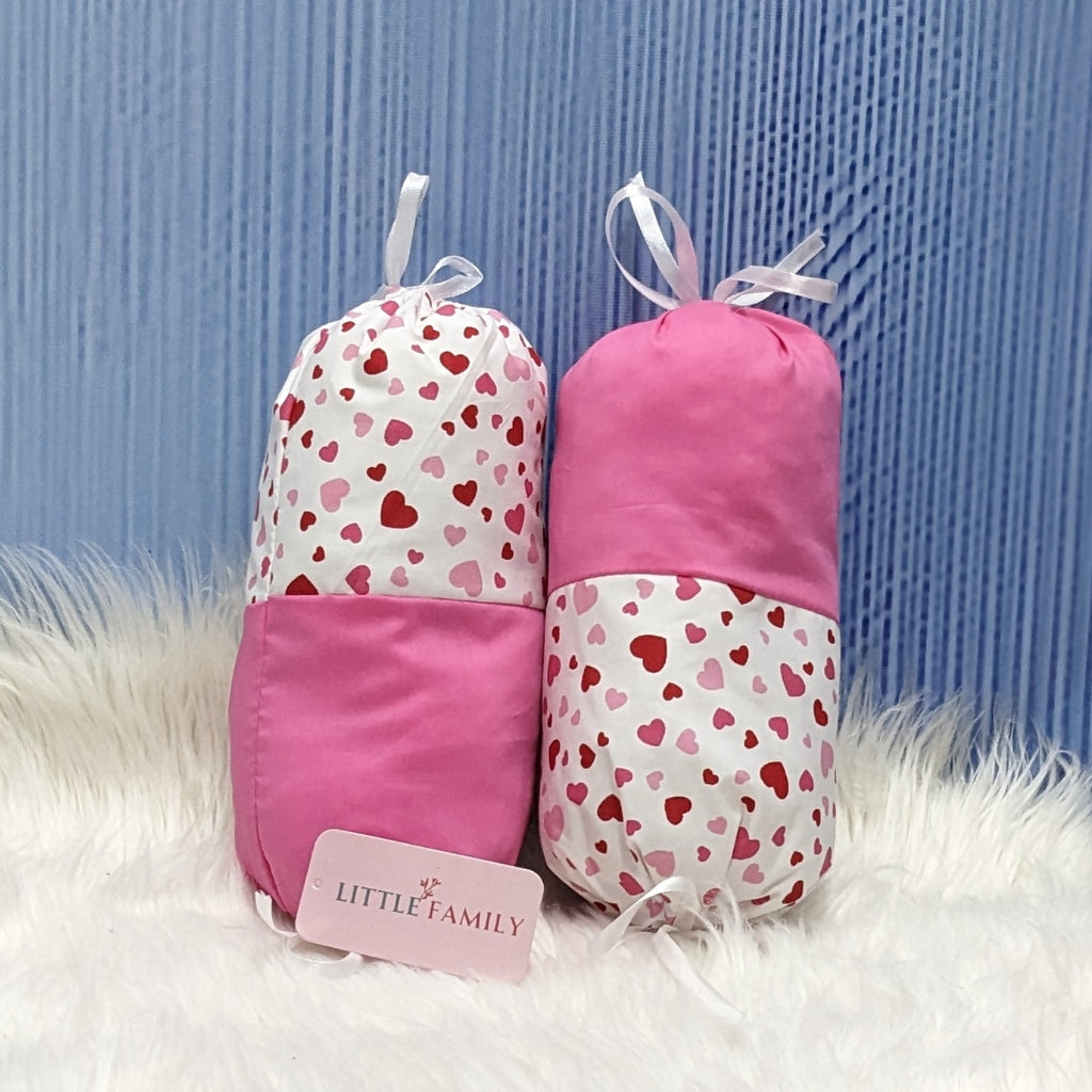 Pink Heart Bedding Set - 8 Pieces (Large)