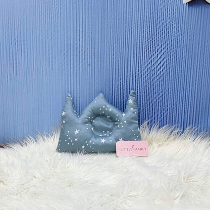 Starry Dreams Baby Bedding Set - 8 Pieces (Blue Gray) | Large