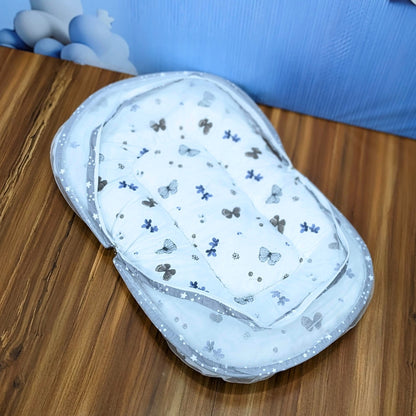 Starry Dreams Baby Bedding Set - 8 Pieces (Grey) | Large