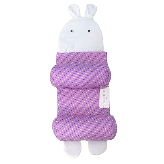Lavender Polka Dreams Baby Head Shaping Pillow – Ergonomic Support