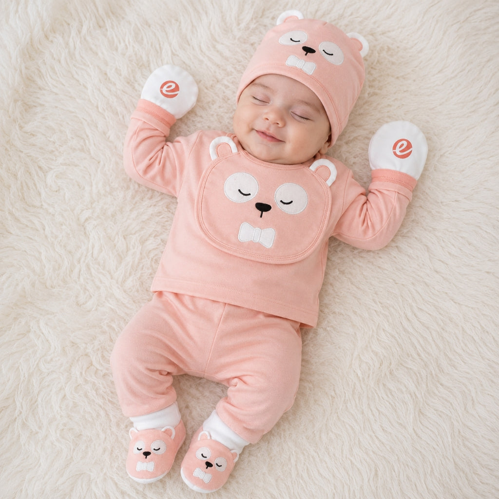 Premium Bear 7-Piece Newborn Starter Set