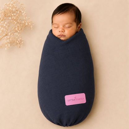 Premium Muslin Swaddle & Receiving Blanket Set