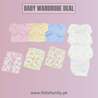 Essential Baby Wardrobe Set – 9-Piece Clothing Bundle