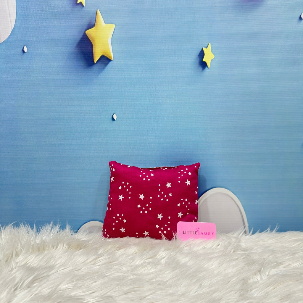 Starry Dreams Baby Bedding Set - 8 Pieces (Berry Rose)