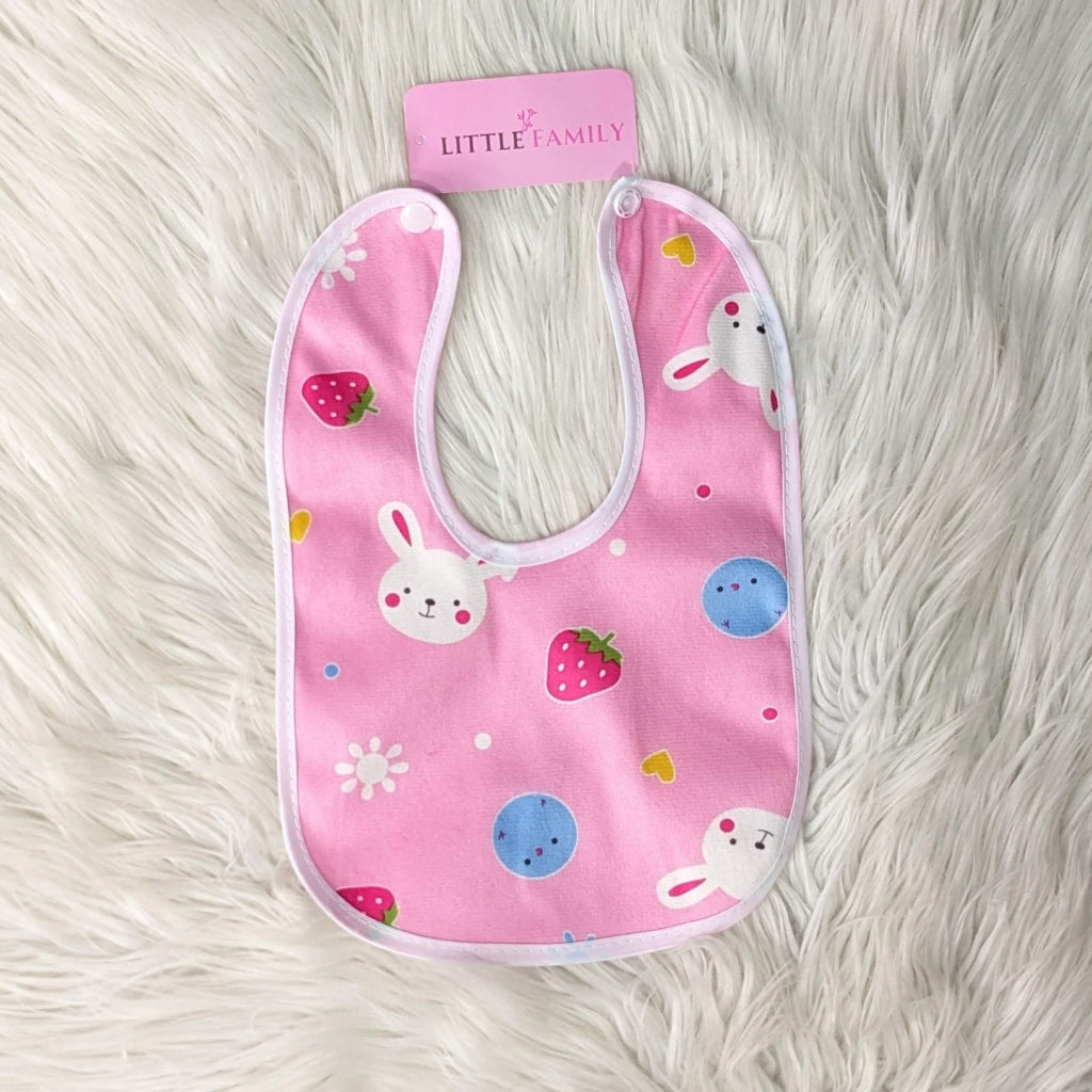Premium Baby Cotton Bib - Forest Theme
