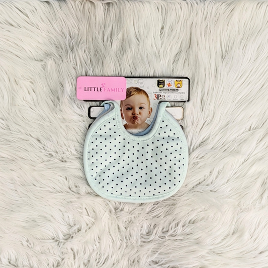 Pack of 3 Baby Bibs Set - Little Dot