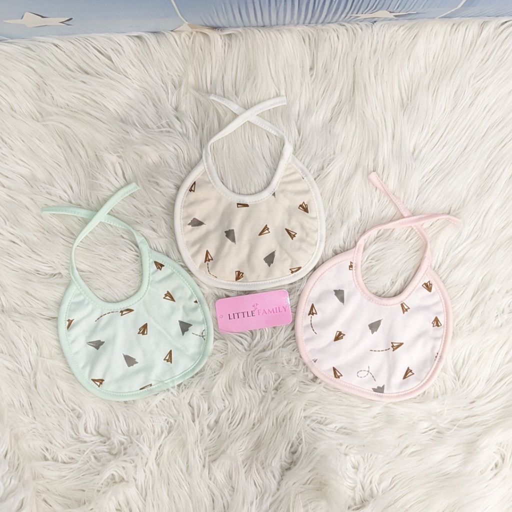 Pack of 3 Baby Bibs Set - Paper Planes