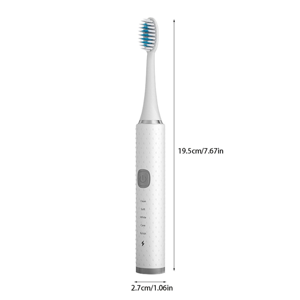 Kids Electric Toothbrush with Extra Brush Head – Soft Bristles | Battery Operated
