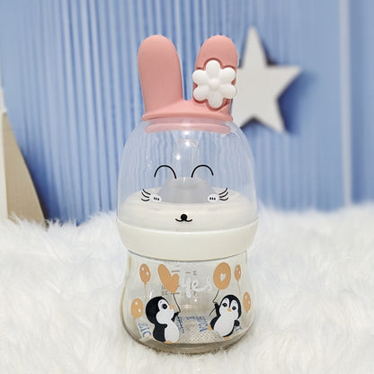 Bunny Baby Feeding Bottle 120ml – BPA-Free Cute & Safe Feeder
