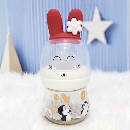 Bunny Baby Feeding Bottle 120ml – BPA-Free Cute & Safe Feeder