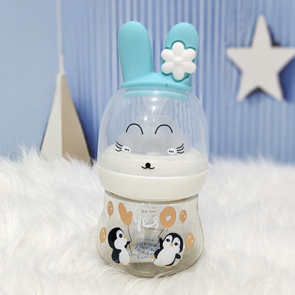 Bunny Baby Feeding Bottle 120ml – BPA-Free Cute & Safe Feeder