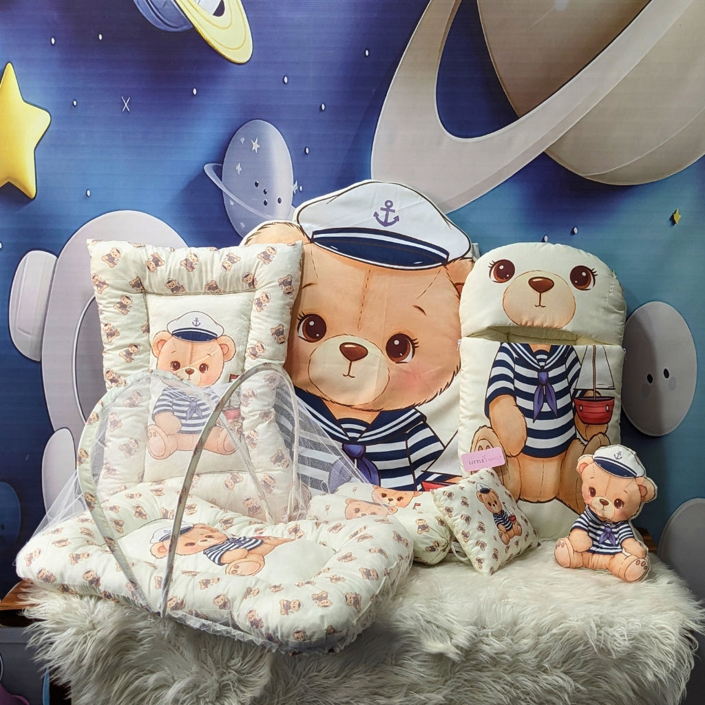 Baby 8-Piece Bedding Set - Mr Bear
