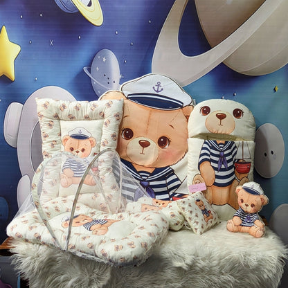 Baby 8-Piece Bedding Set - Mr Bear