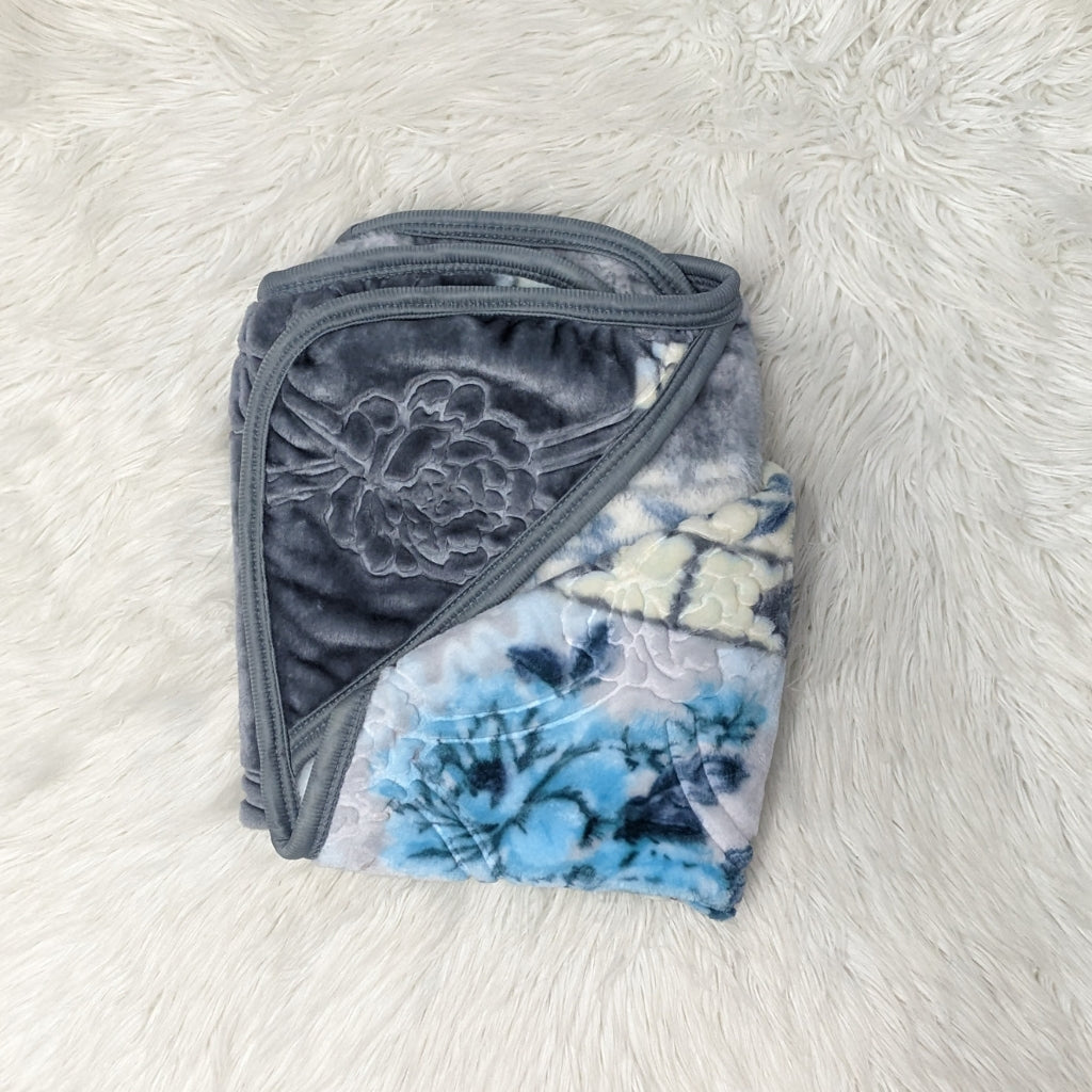 Premium Hooded Baby Blanket & Swaddle Wrap – Grey