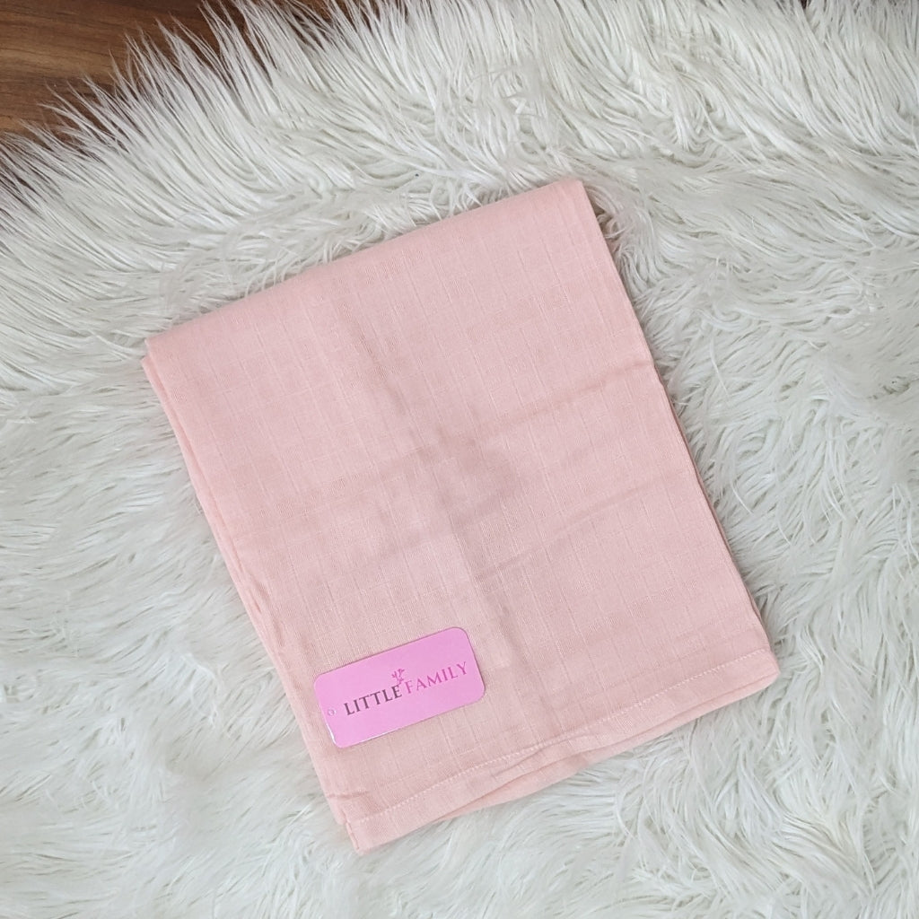 Premium Muslin Swaddle & Receiving Blanket Set