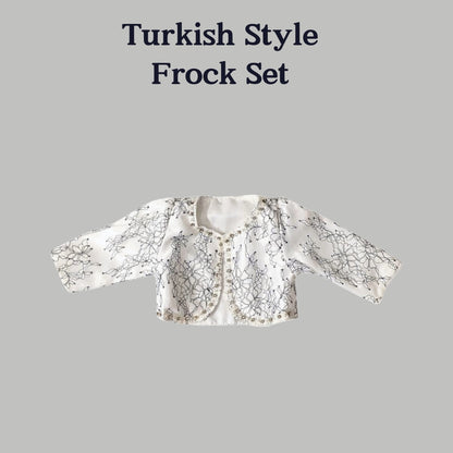 Fatima Turkish-Style Baby Frock Set