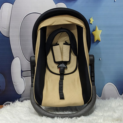 3-in-1 Baby Carry Cot & Infant Car Seat with Rocking Base and Adjustable Canopy