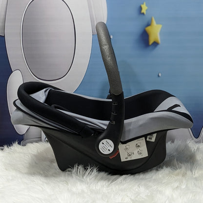 3-in-1 Baby Carry Cot & Infant Car Seat with Rocking Base and Adjustable Canopy