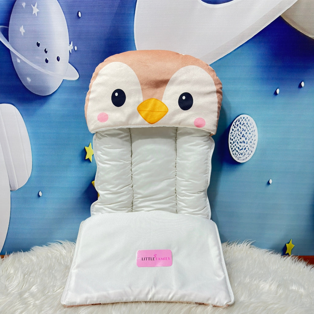 Premium Penguine Velvet Baby Carry Nest – Brown