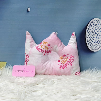 Velvet Newborn Carry Nest | “Welcome Little One” Edition – Pink