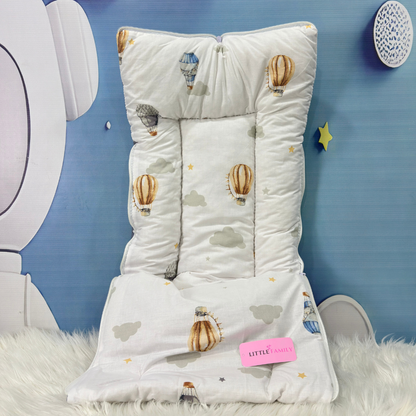 Starry Dreams Baby Bedding Set - 8 Pieces (Charcoal Grey)
