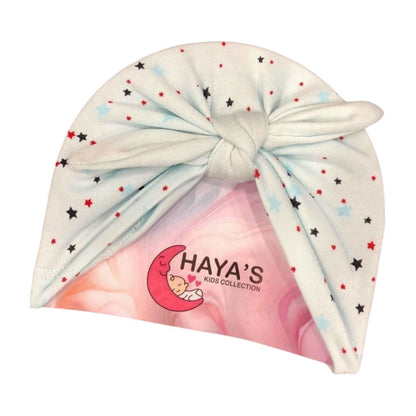 Printed Baby Turban Caps