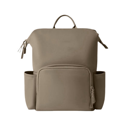 Leather Backpack Diaper Bag