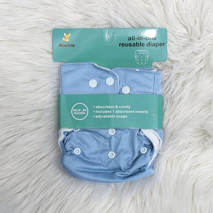 Solid Reuseable Diapers With Linner