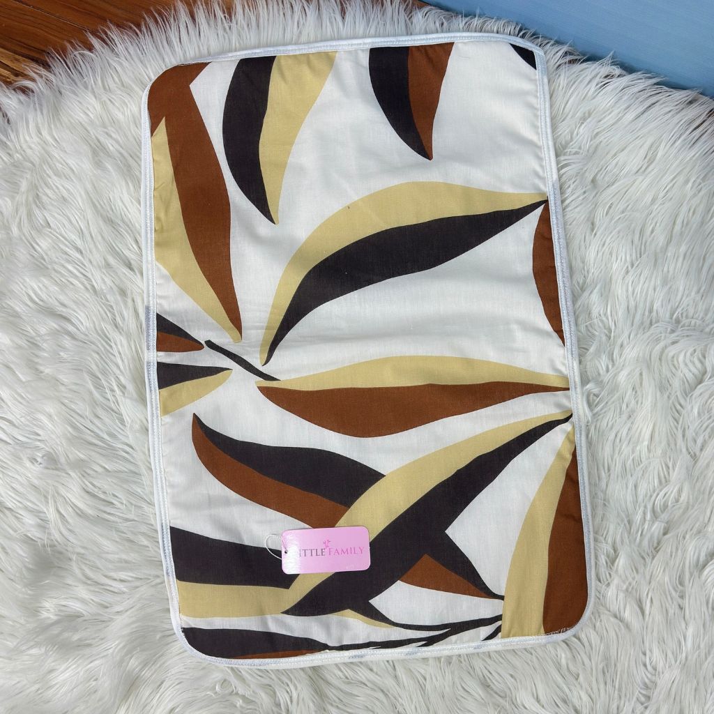 Premium Waterproof Large Baby Diaper Changing Sheet – Golden Leaf