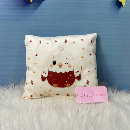 Premium 7-Piece Egg Chick Velvet Baby Bedding Set - Terracotta