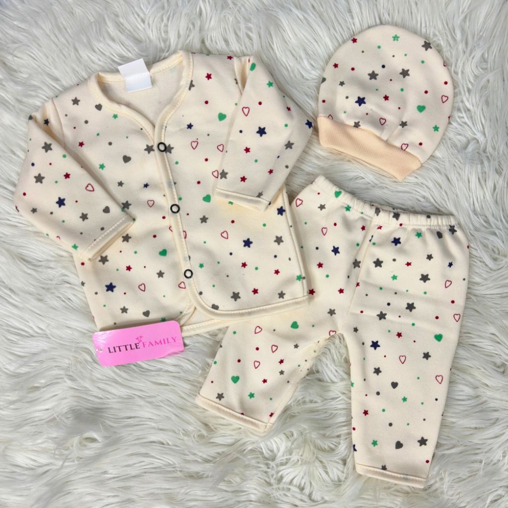 Premium 3-Piece Fleece Outfit Set – Pack of 3