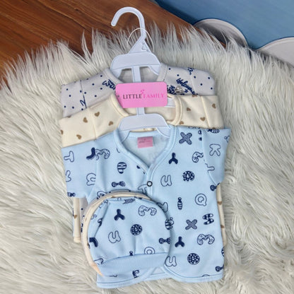 Premium 3-Piece Fleece Outfit Set – Pack of 3