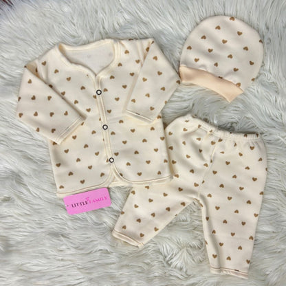 Premium 3-Piece Fleece Outfit Set – Pack of 3