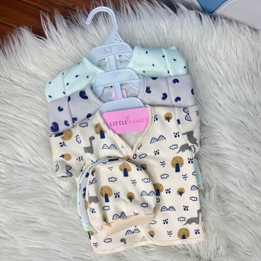 Premium 3-Piece Fleece Outfit Set – Pack of 3