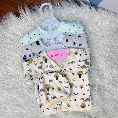 Premium 3-Piece Fleece Outfit Set – Pack of 3
