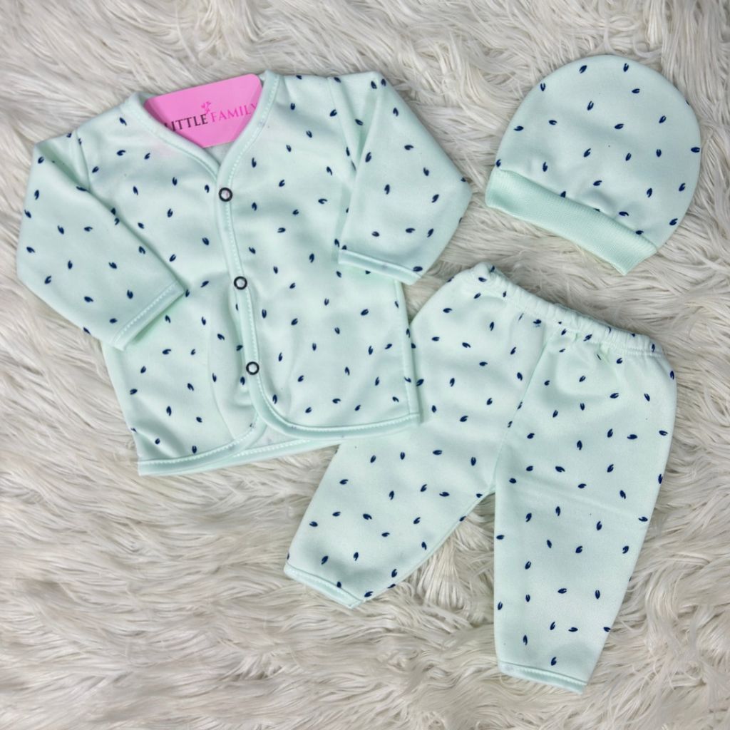 Premium 3-Piece Fleece Outfit Set – Pack of 3