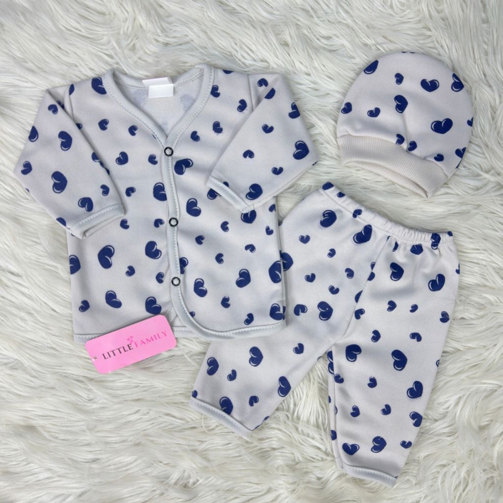 Premium 3-Piece Fleece Outfit Set – Pack of 3