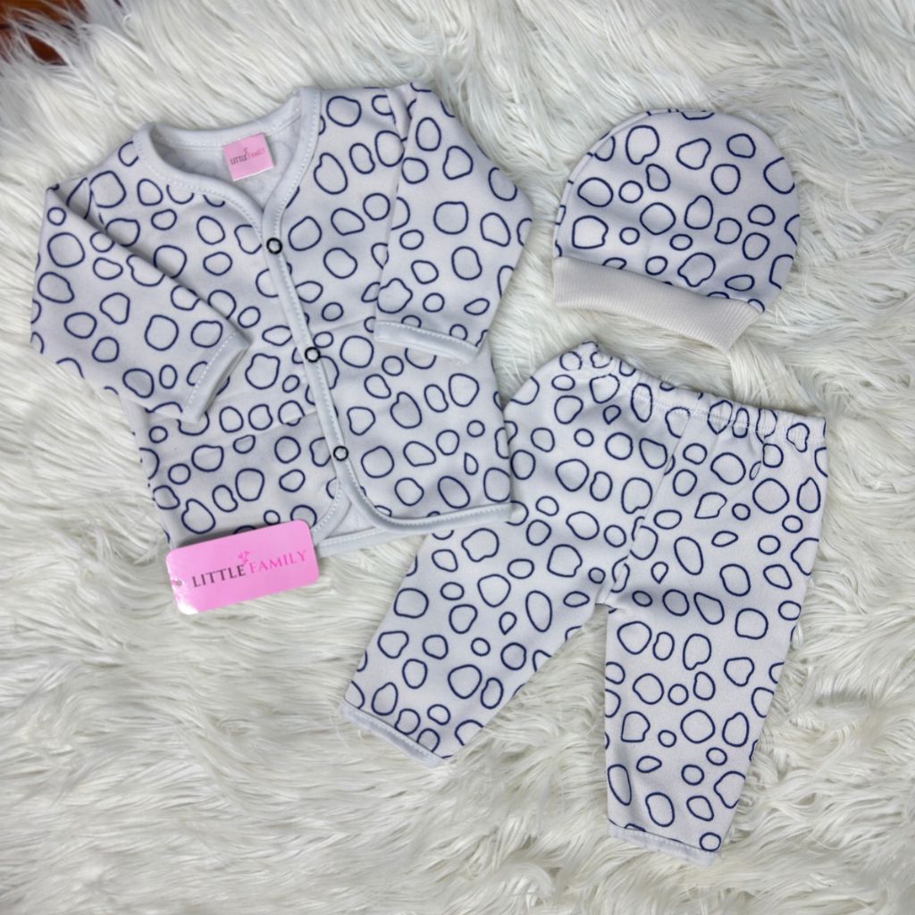 Premium 3-Piece Fleece Outfit Set – Pack of 3