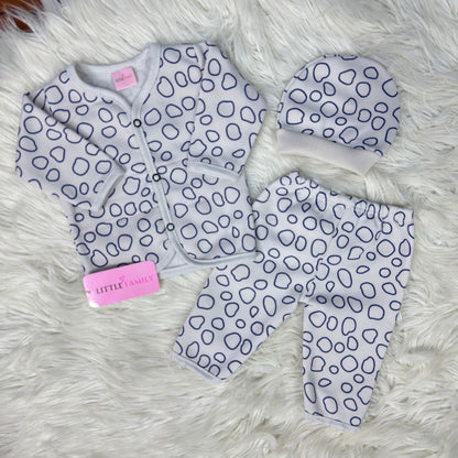 Premium 3-Piece Fleece Outfit Set – Pack of 3