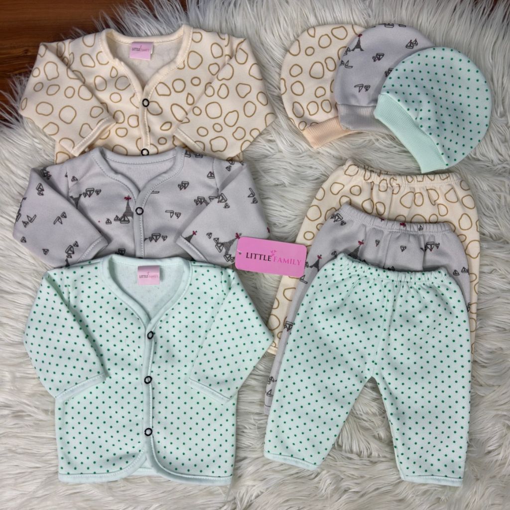 Premium 3-Piece Fleece Outfit Set – Pack of 3